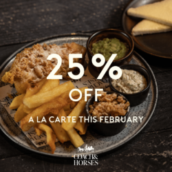 25% off A La Carte Menu this February 
